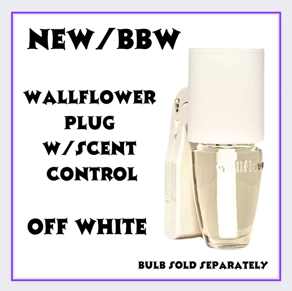 🔥WALLFLOWER PLUG-SCENT CONTROL OFF WHITE NEW